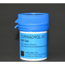 Turinadrol-10, 10mg/tab, 100tab (Туринадрол лука)